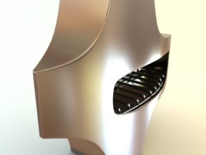 modern fireplace  chimney 3D Model