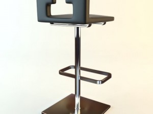 bar stool 2 3D Model