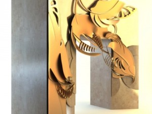 fireplace surround 3D 模型