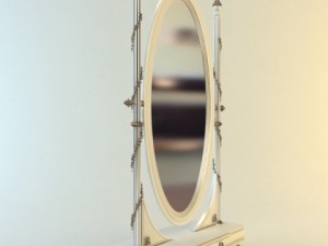 savio firmino cheval mirror Modello 3D