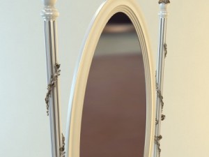 savio firmino cheval mirror Modello 3D