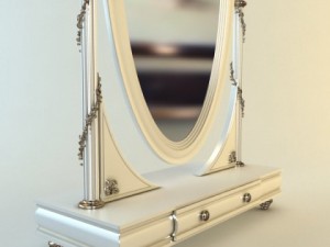 savio firmino cheval mirror Modello 3D