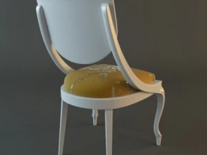 table  chairs set 3D Model