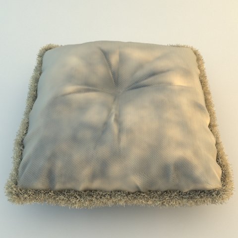 pillow Model 3D .c4d .max .obj .3ds .fbx .stl .blend 