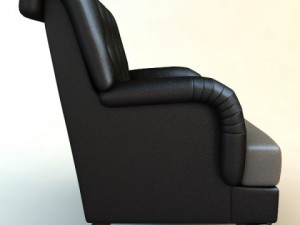chesterfield armchair 3D Model