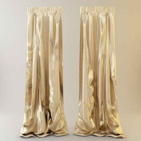 curtains 3D Модель .c4d .max .obj .3ds .fbx .stl .blend