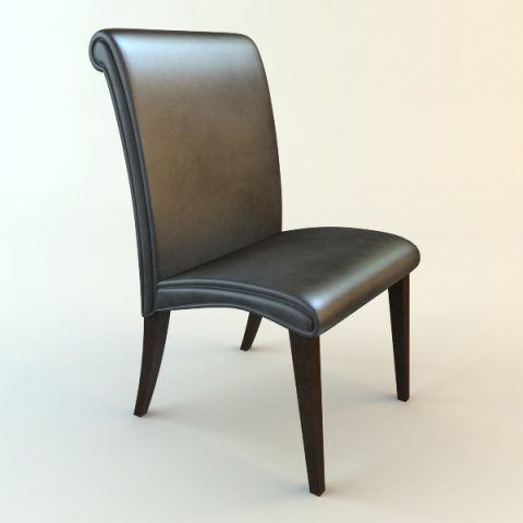 side chair Modello 3D .c4d .max .obj .3ds .fbx .stl .blend 