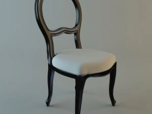 식당 의자 3D 모델