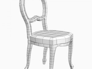 dining chair 3D Модель