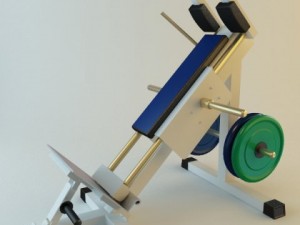 exercise machine 3D मॉडल