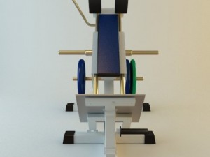 exercise machine 3D Model