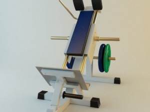 exercise machine 3D Model