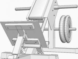 exercise machine 3D Model