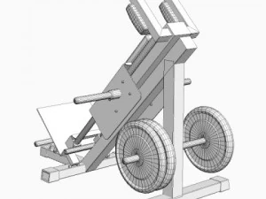 exercise machine 3D Model