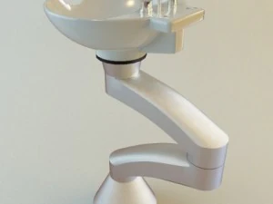 hair salon shampoo sink 3D Model