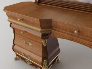 coiffeuse Modèle 3D