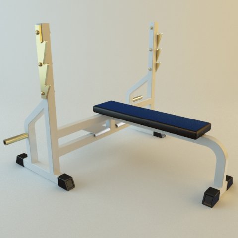 rack rod exercise equipment 3Dモデル .c4d .max .obj .3ds .fbx .stl .blend 
