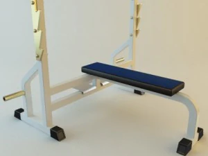 attrezzatura per esercizi con asta a cremagliera Modello 3D