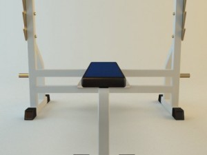 rack rod exercise equipment 3Dモデル