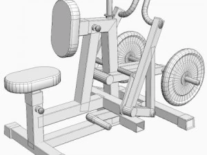 aparelho de exerc&iacute;cios 2 Modelo 3D