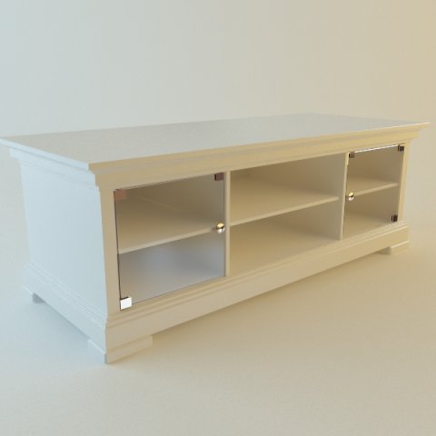 credenza cabinet Modello 3D .c4d .max .obj .3ds .fbx .stl .blend 