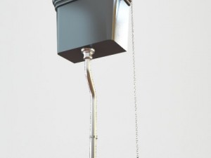 high tank toilet 3D 模型