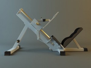 exercise machine 3 Modello 3D