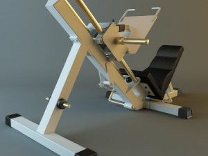exercise machine 3 Modello 3D