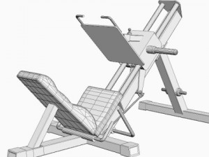 exercise machine 3 Modello 3D
