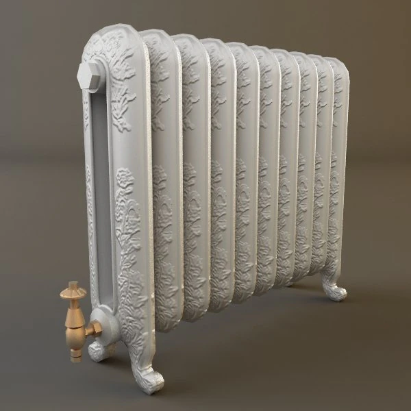 ornate antique radiator 3D Model .c4d .max .obj .3ds .fbx .stl .blend 