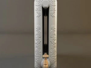 ornate antique radiator 3D Model