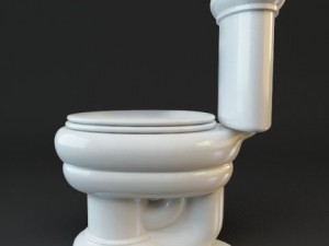 toilet Model 3D