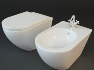 bidet toaletowy Model 3D