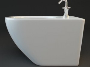 toilet  bidet 3D-Modell