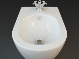 toilet  bidet 3D-Modell