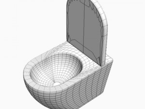 toilet  bidet 3D-Modell