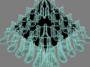 chandelier 3Dモデル
