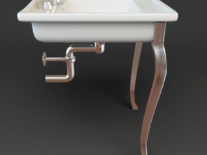 bathroom sink 3D Модель