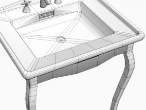 bathroom sink Modelo 3D