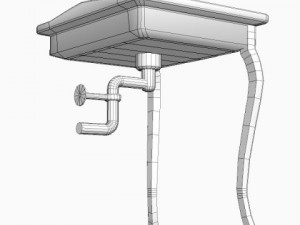 bathroom sink Modelo 3D