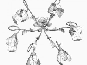 chandelier Model 3D