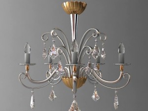 classic ceiling light 3Dモデル