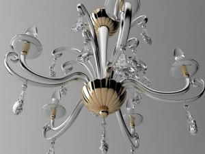 クラシックなシーリングライト 3Dモデル