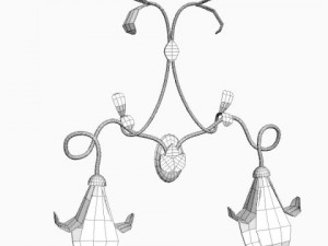 sconce light fixture 3D मॉडल
