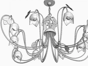 celling light fixture 3D Model
