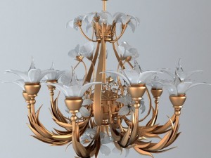ornate chandelier 3D Model