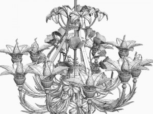 ornate chandelier Modelo 3D