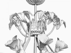 ornate chandelier Modelo 3D