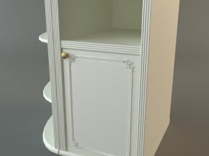 bookshelf cabinet 3D 모델