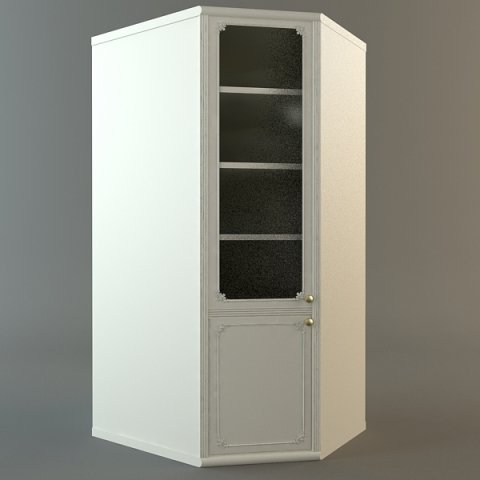 corner cabinet 3D Model .c4d .max .obj .3ds .fbx .stl .blend 